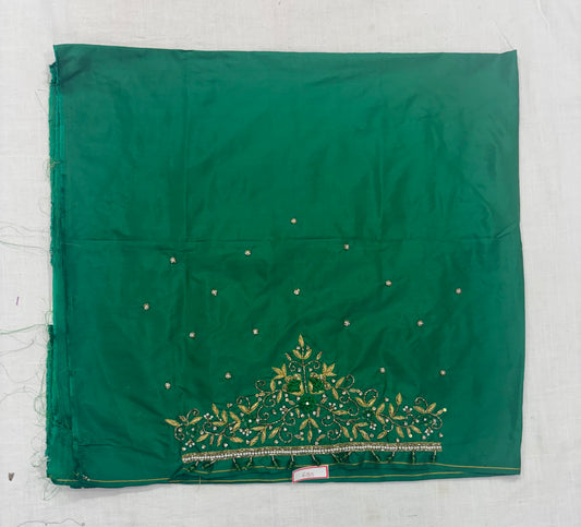 Raw Silk Maggam Work Blouse