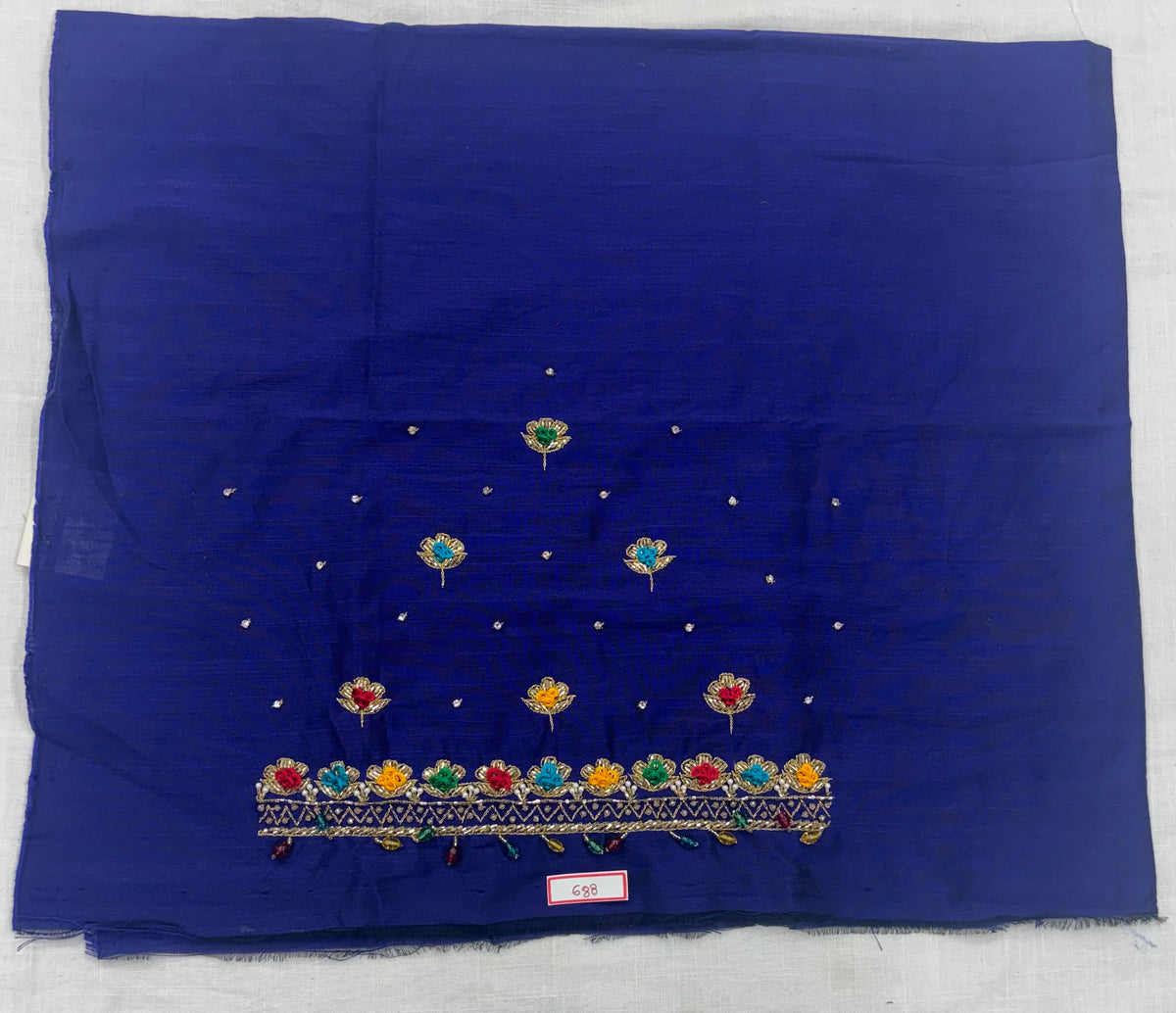 Raw Silk Maggam Work Blouse