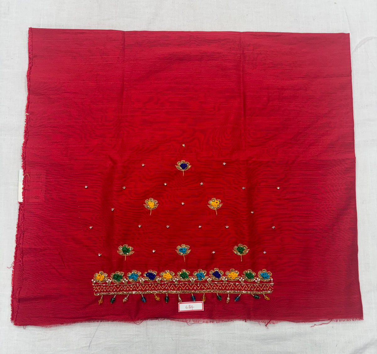 Raw Silk Maggam Work Blouse