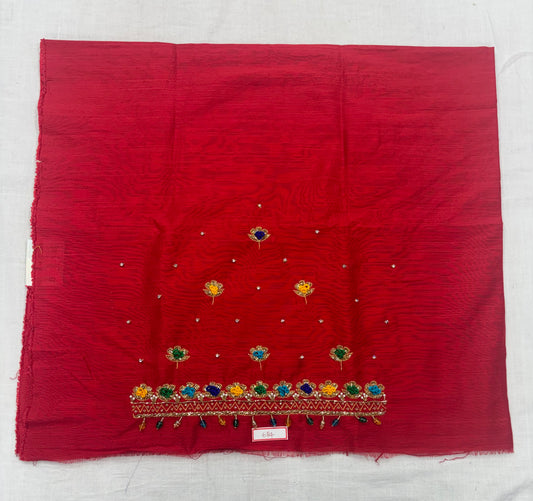 Raw Silk Maggam Work Blouse