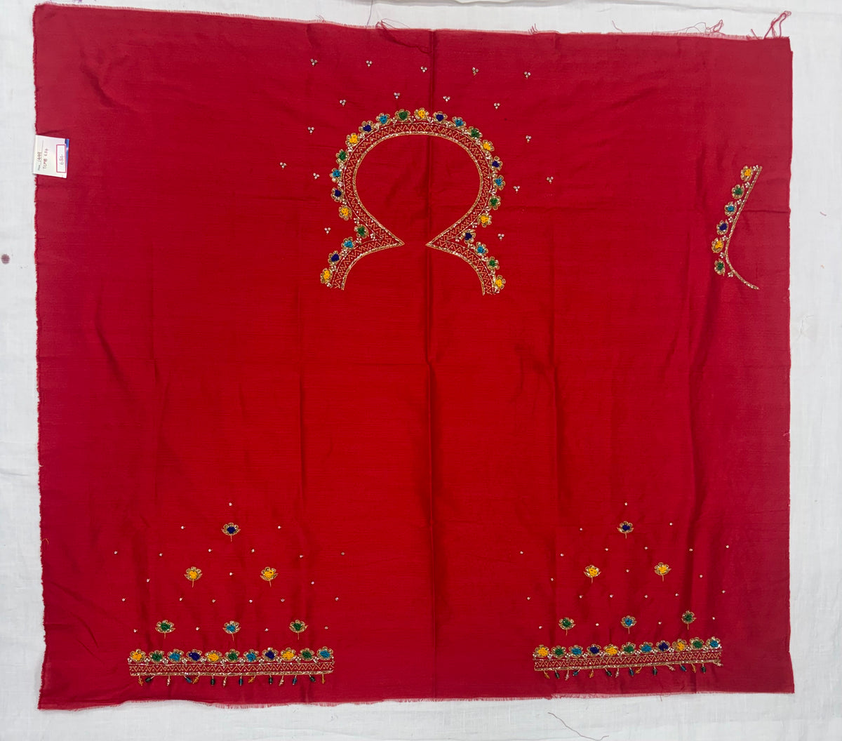 Raw Silk Maggam Work Blouse