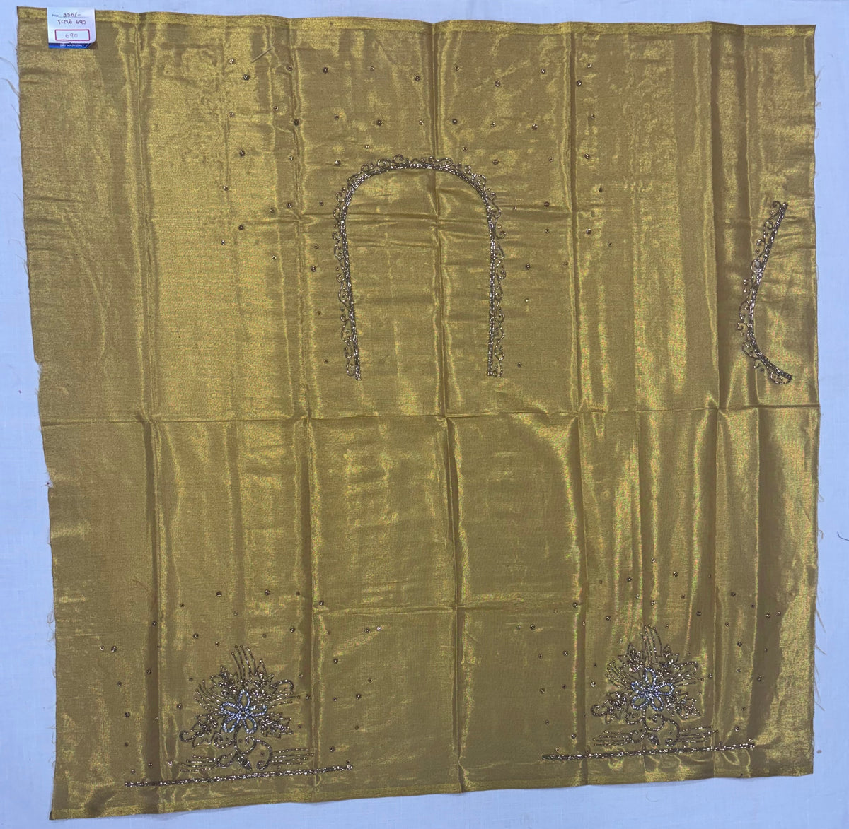 Raw Silk Maggam Work Blouse