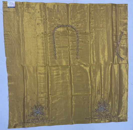 Raw Silk Maggam Work Blouse