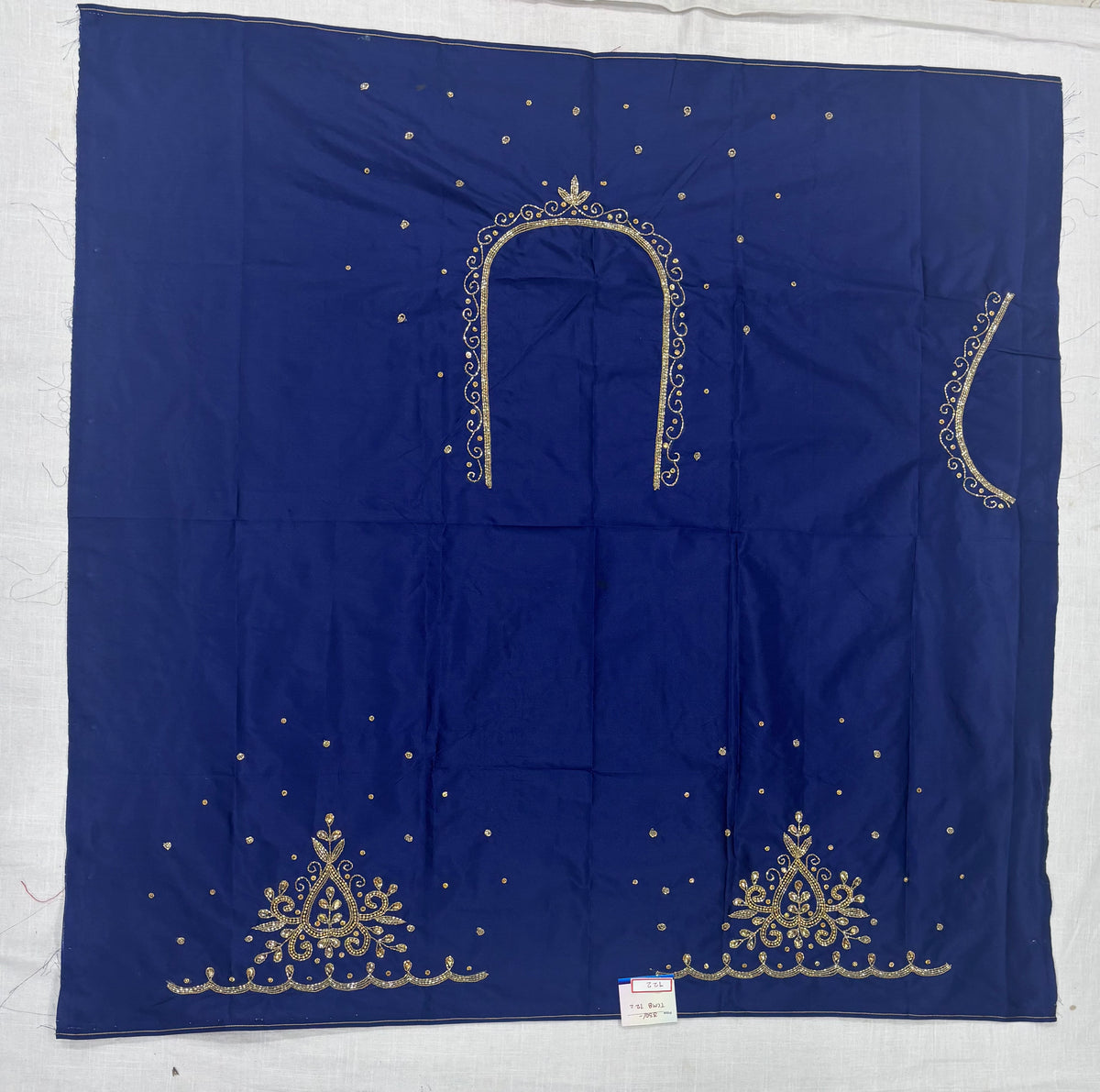 Raw Silk Maggam Work Blouse
