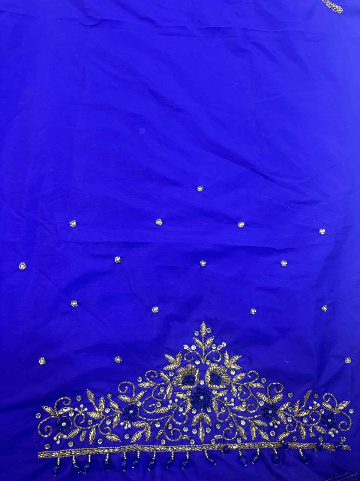 Raw Silk Maggam Work Blouse