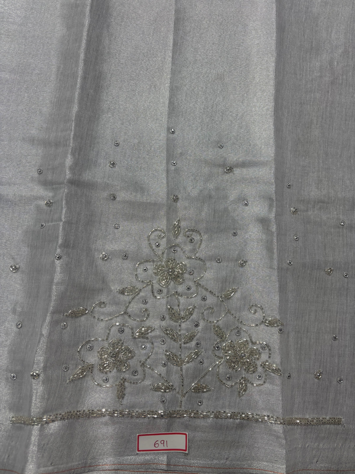 Raw Silk Maggam Work Blouse