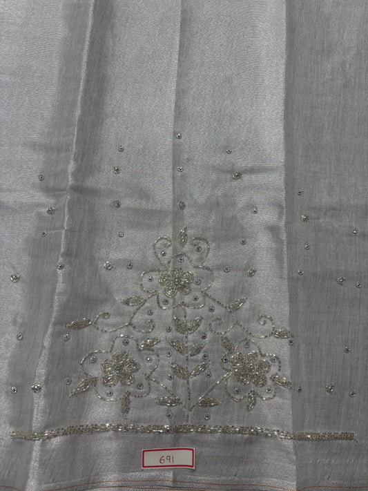 Raw Silk Maggam Work Blouse
