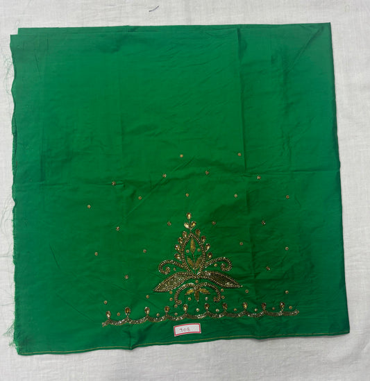 Raw Silk Maggam Work Blouse