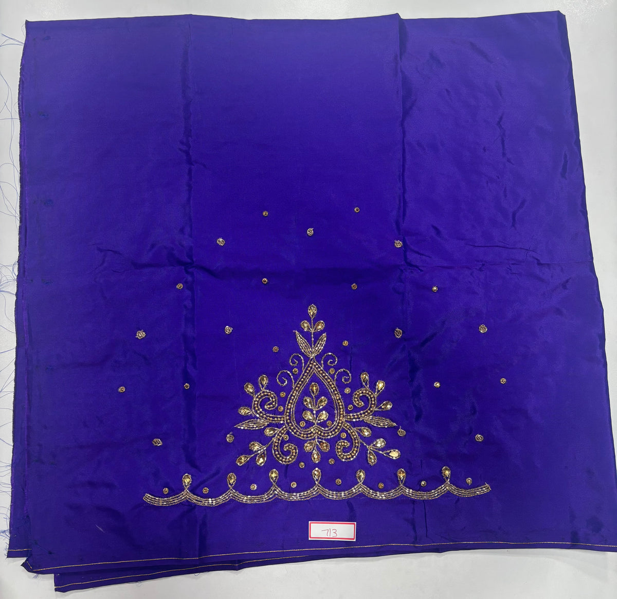 Raw Silk Maggam Work Blouse