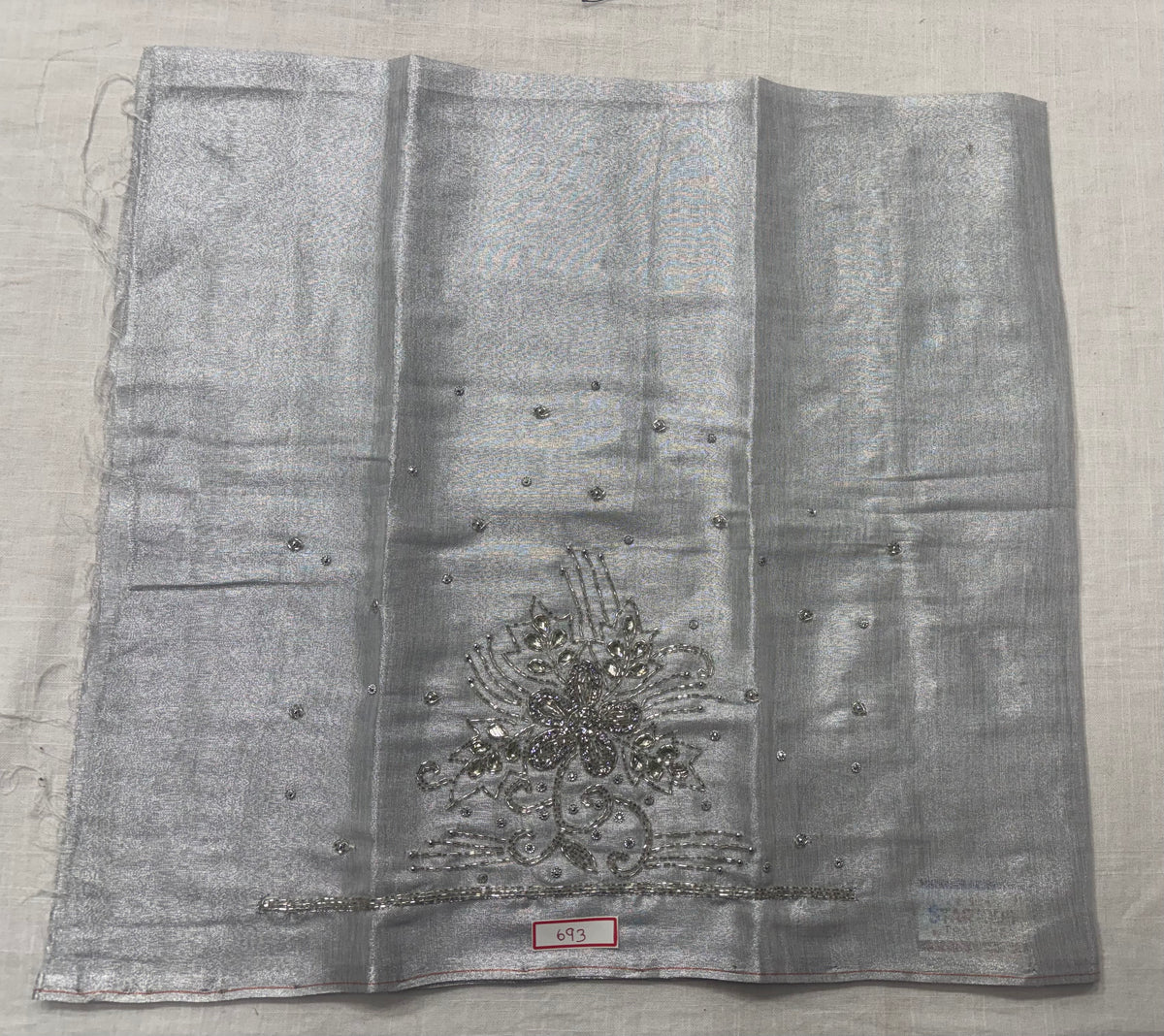 Raw Silk Maggam Work Blouse