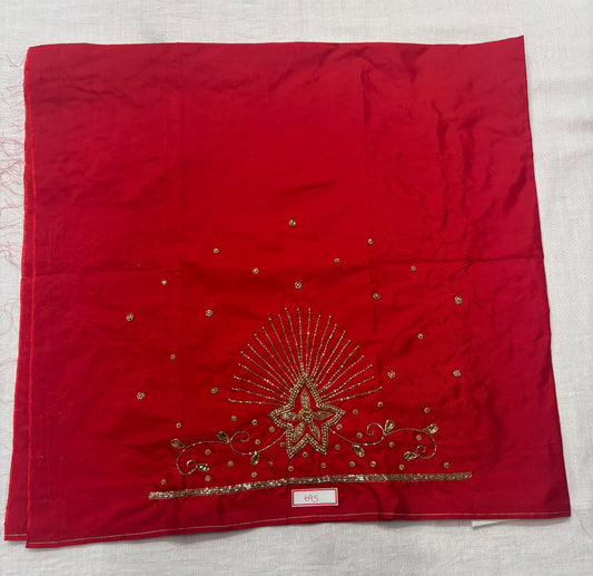 Raw Silk Maggam Work Blouse