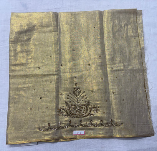 Raw Silk Maggam Work Blouse