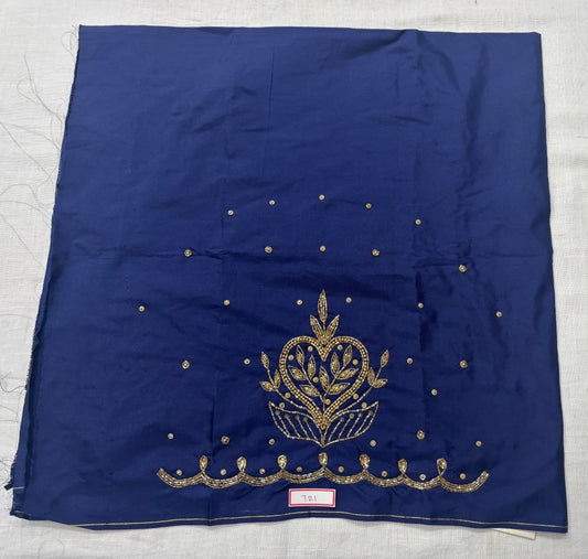 Raw Silk Maggam Work Blouse