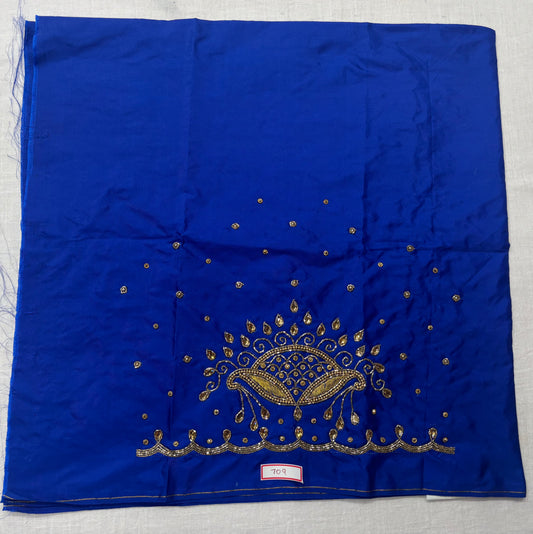 Raw Silk Maggam Work Blouse