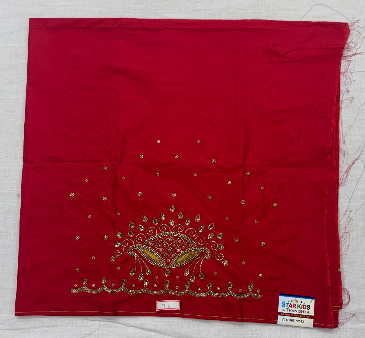Raw Silk Maggam Work Blouse