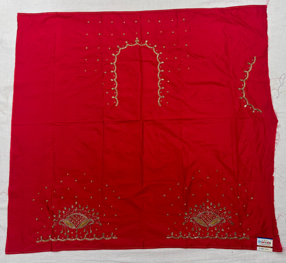 Raw Silk Maggam Work Blouse