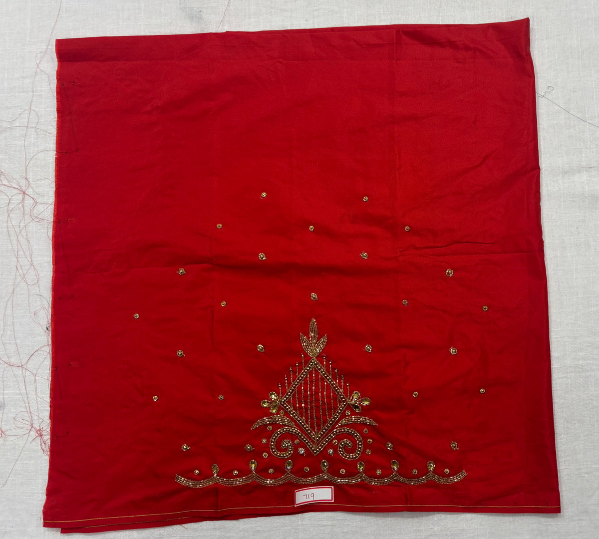Raw Silk Maggam Work Blouse