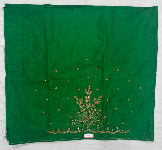 Raw Silk Maggam Work Blouse