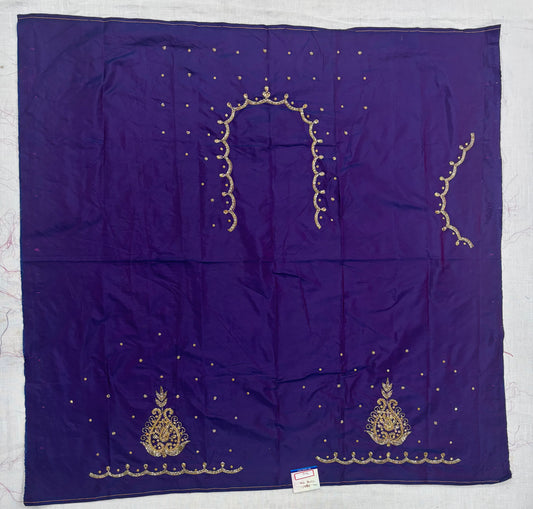 Raw Silk Maggam Work Blouse