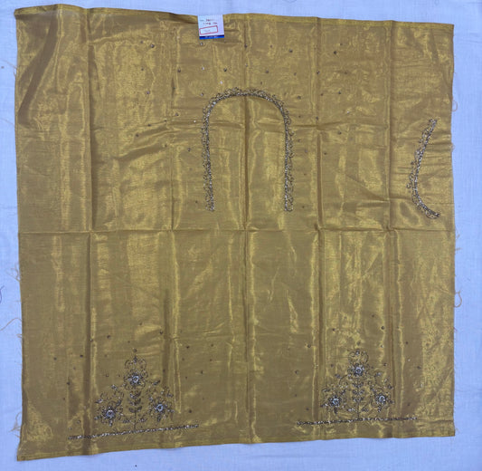 Raw Silk Maggam Work Blouse