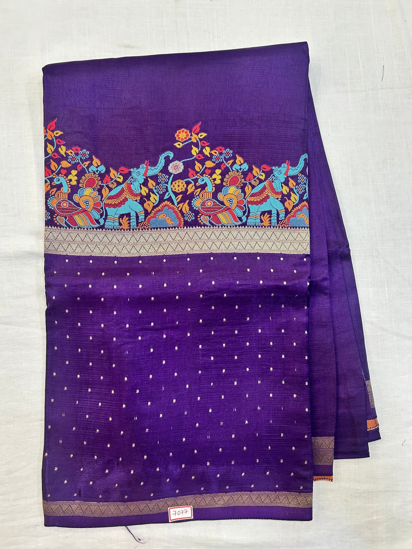 Russian Crepe saree