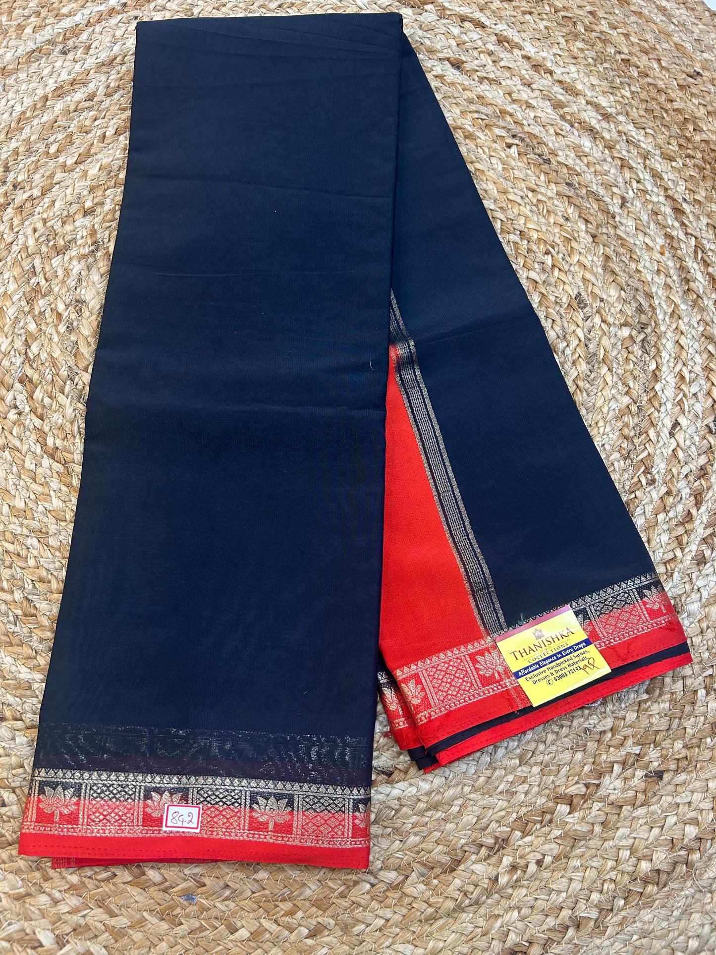 Mysore Crepe Small Borders