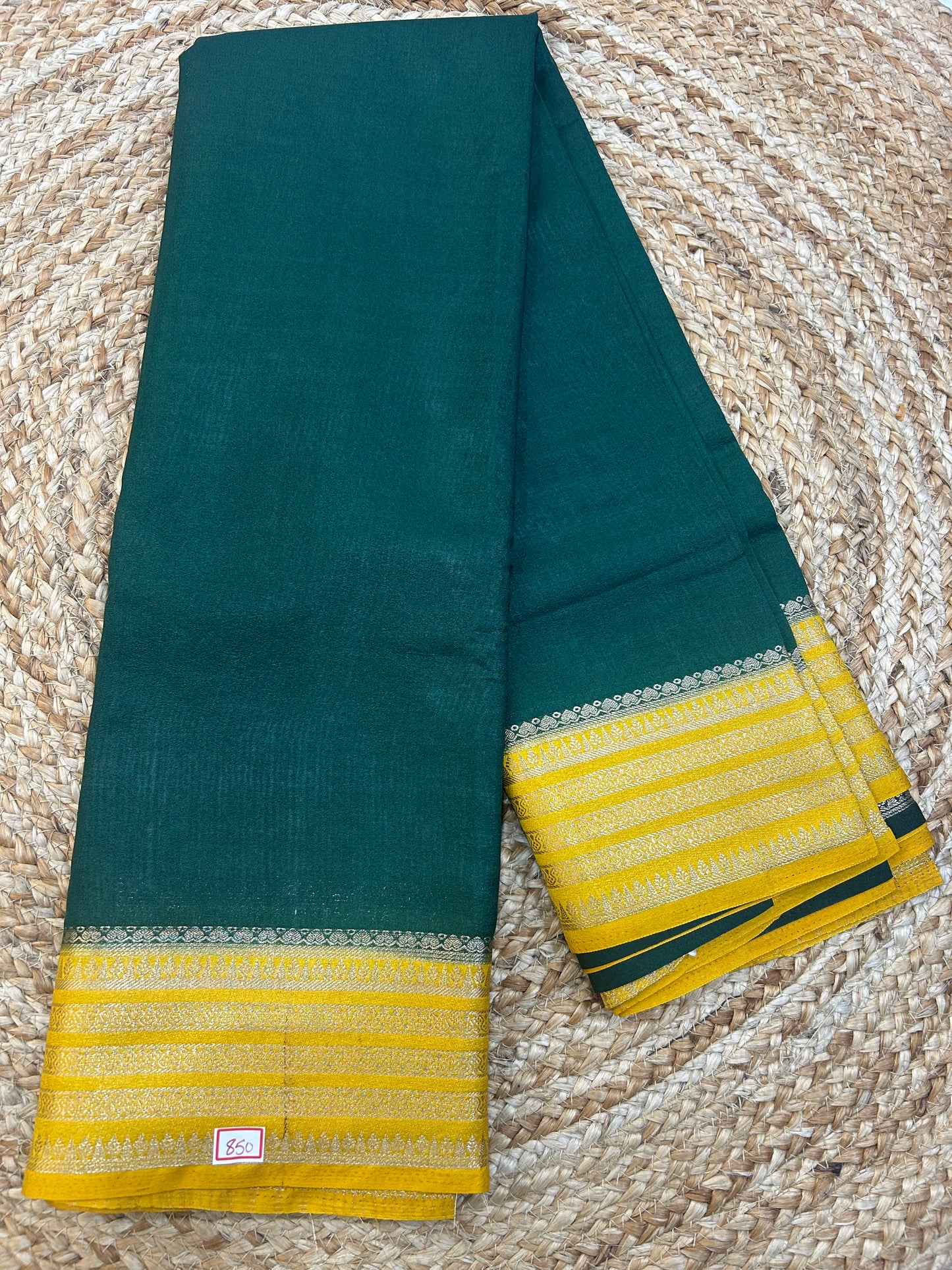 Mysore Crepe Small Borders