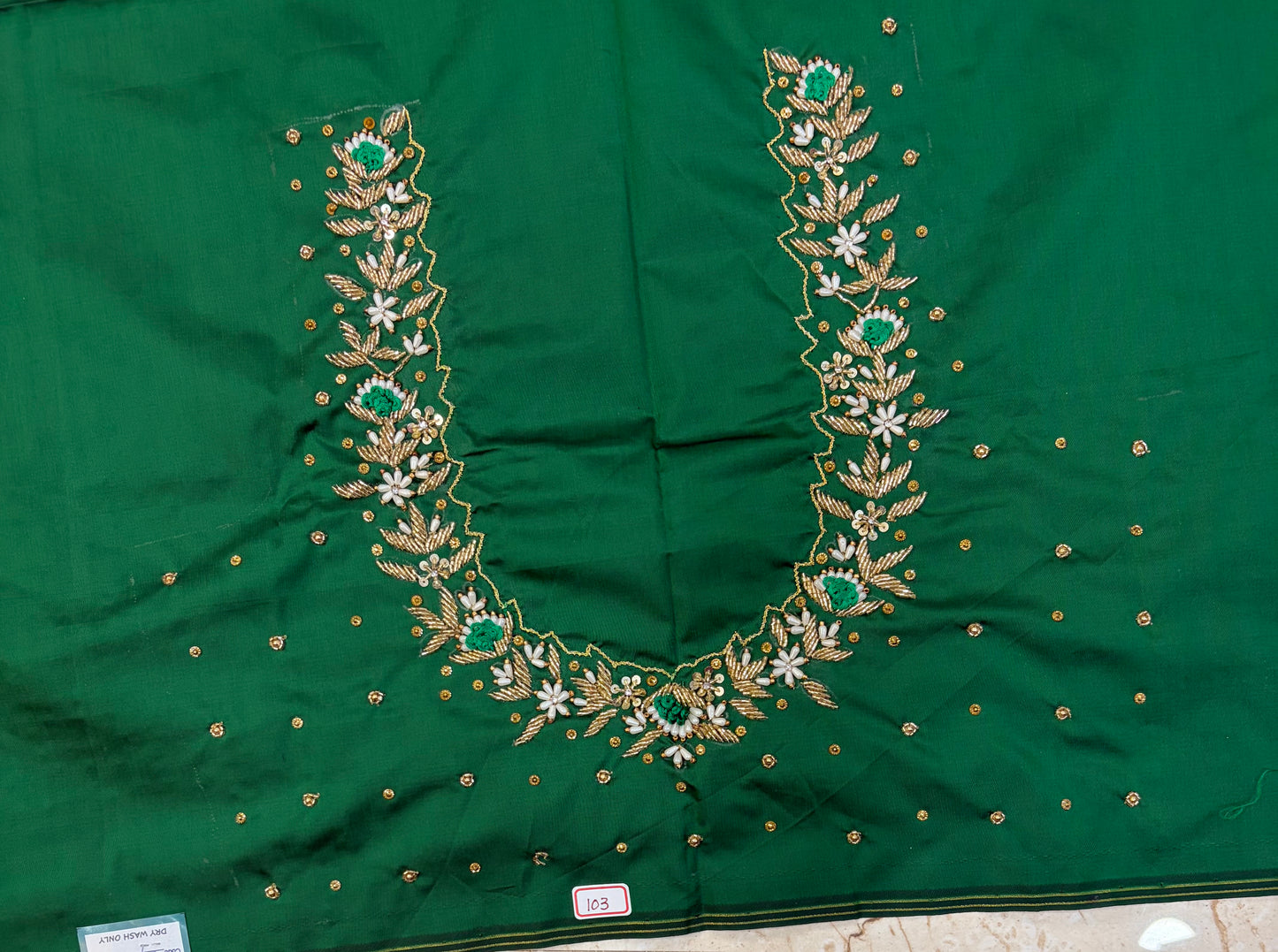 Bridal Maggam work Blouse