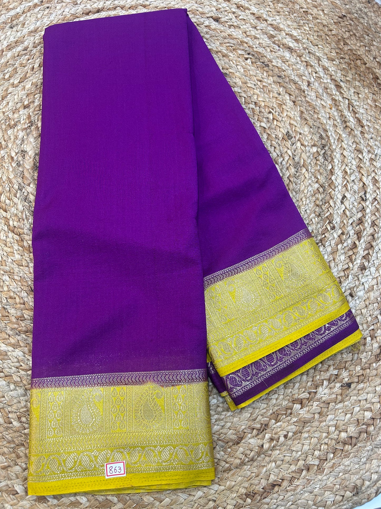 Mysore Crepe Small Borders