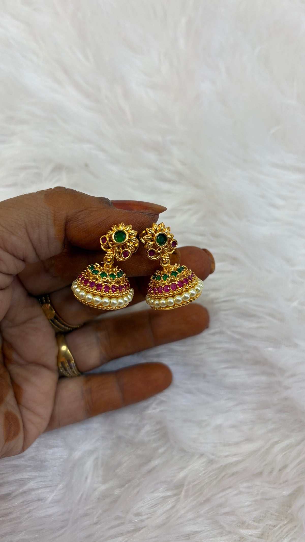 1 Gram Gold Earrings