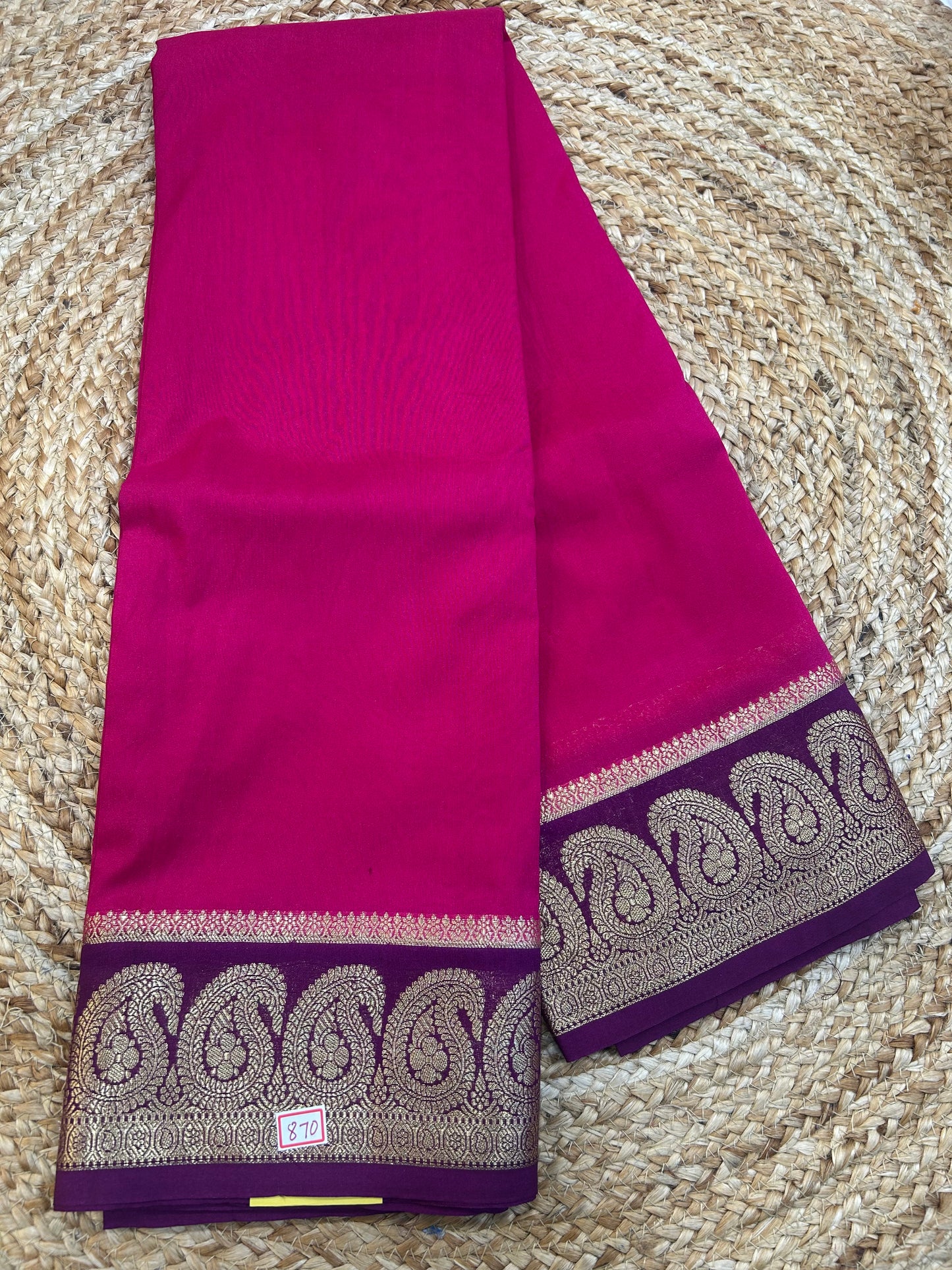 Mysore Crepe Small Borders