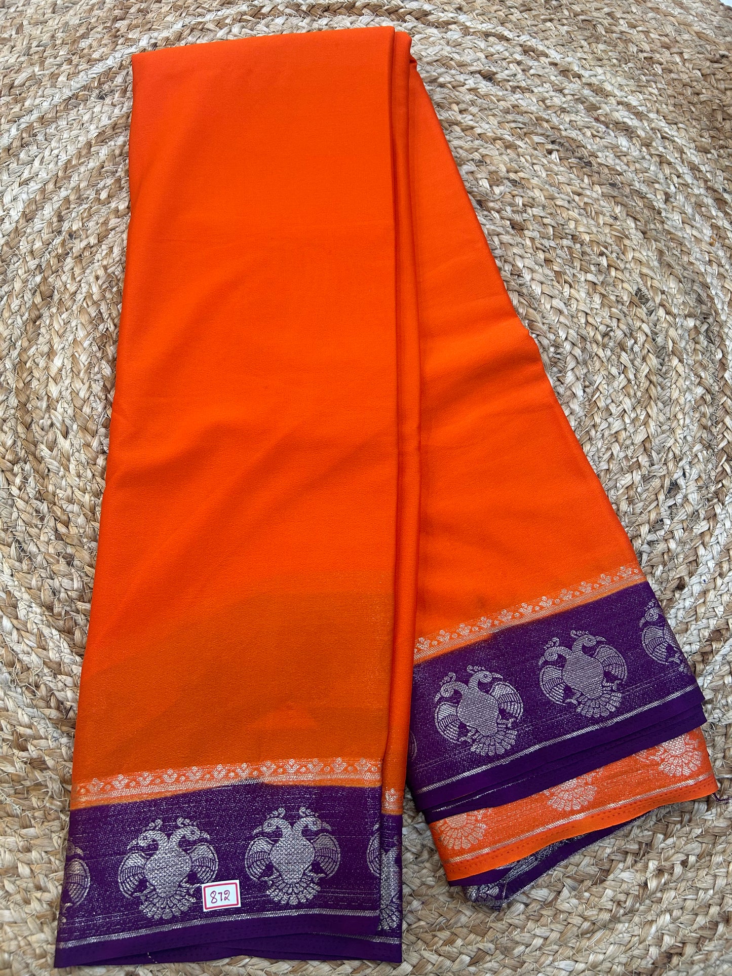 Mysore Crepe Small Borders