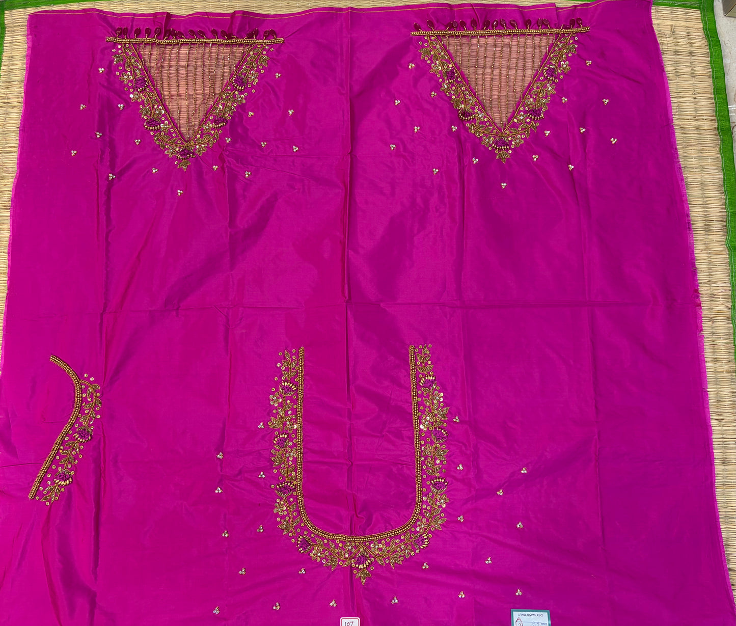 Bridal Maggam work Blouse