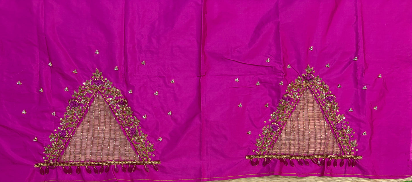 Bridal Maggam work Blouse