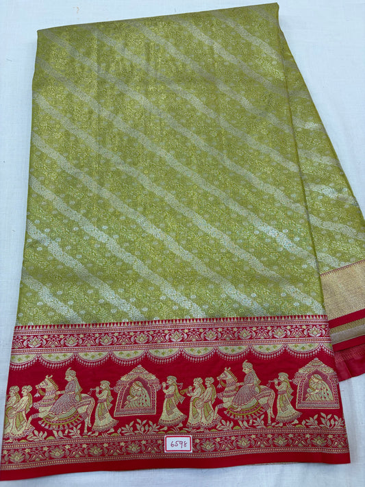 Meenakari Semi Kanchi Pattu Sarees