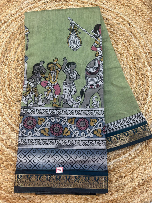 Maheshwari Silk Saree
