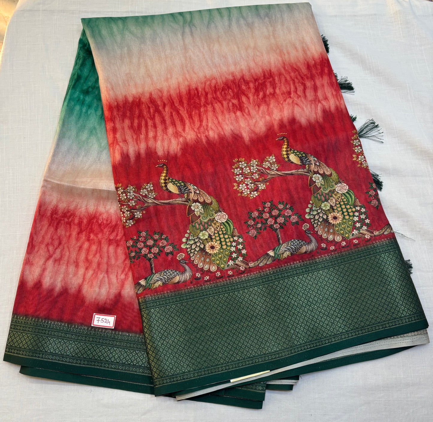 Fancy Silk  Saree