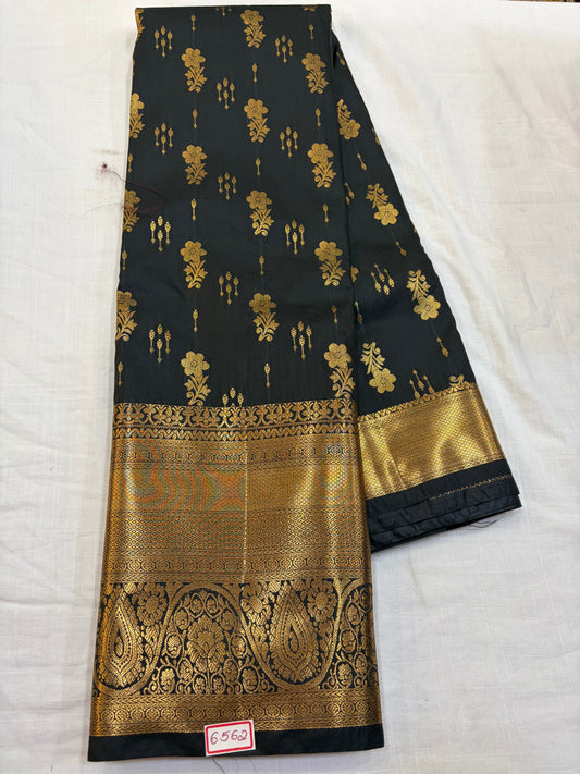 Semi Kanchi Butta Sarees