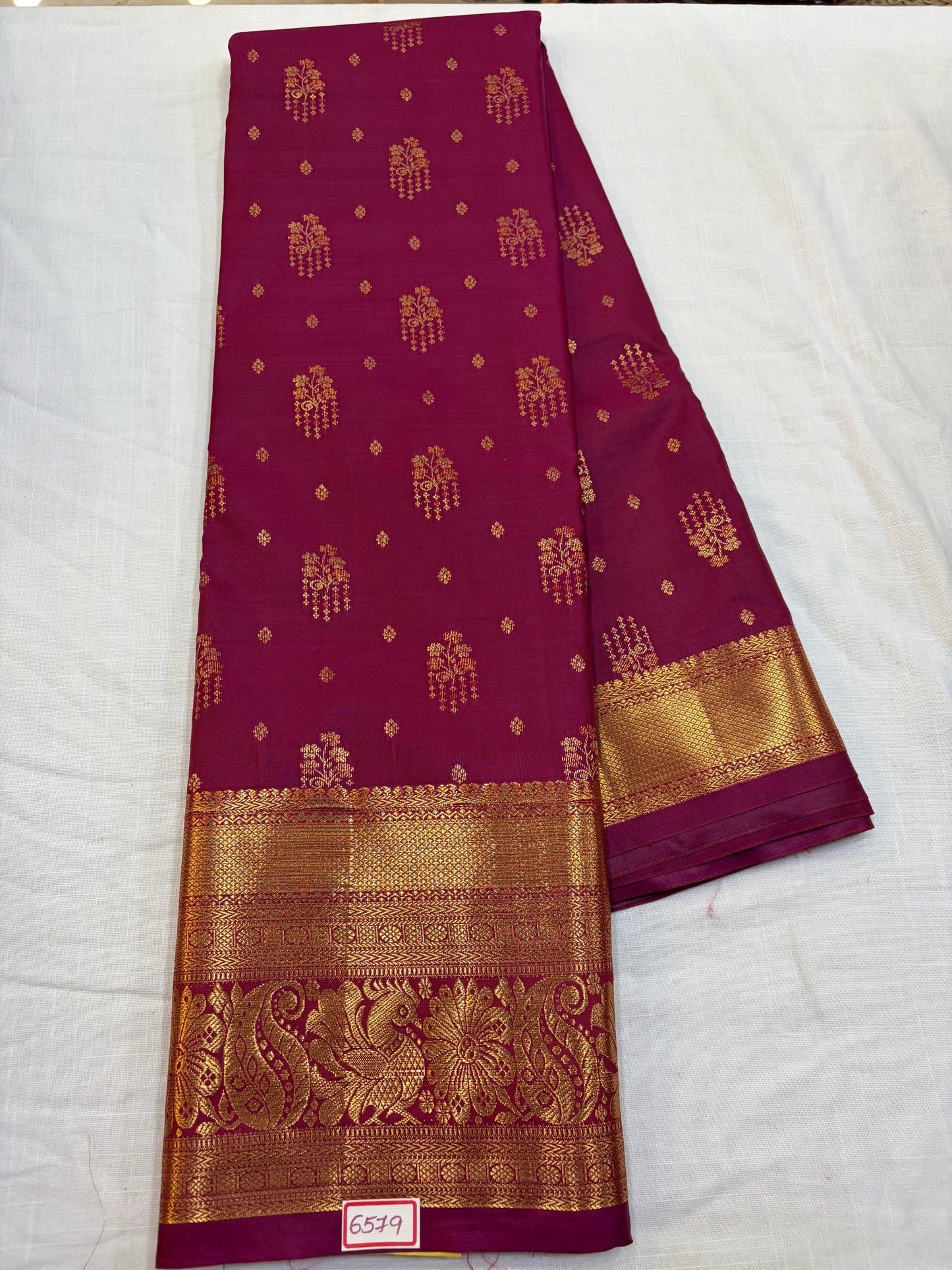 Semi Kanchi Butta Sarees