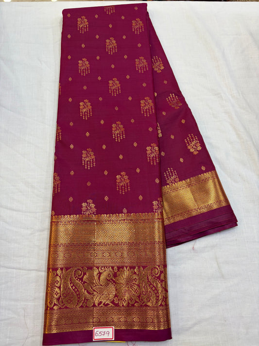 Semi Kanchi Butta Sarees