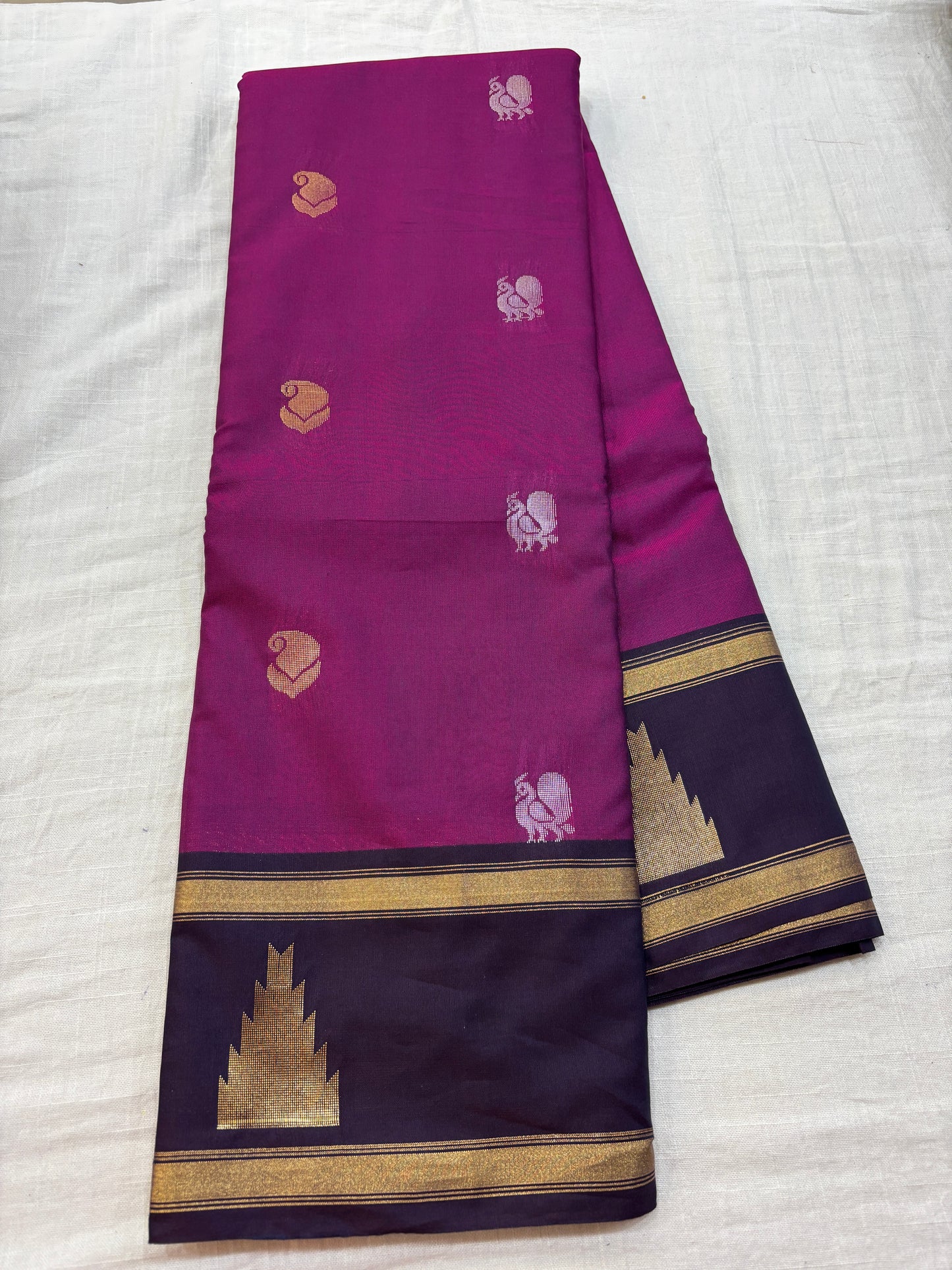 Semi Gadwal Vintage Saree