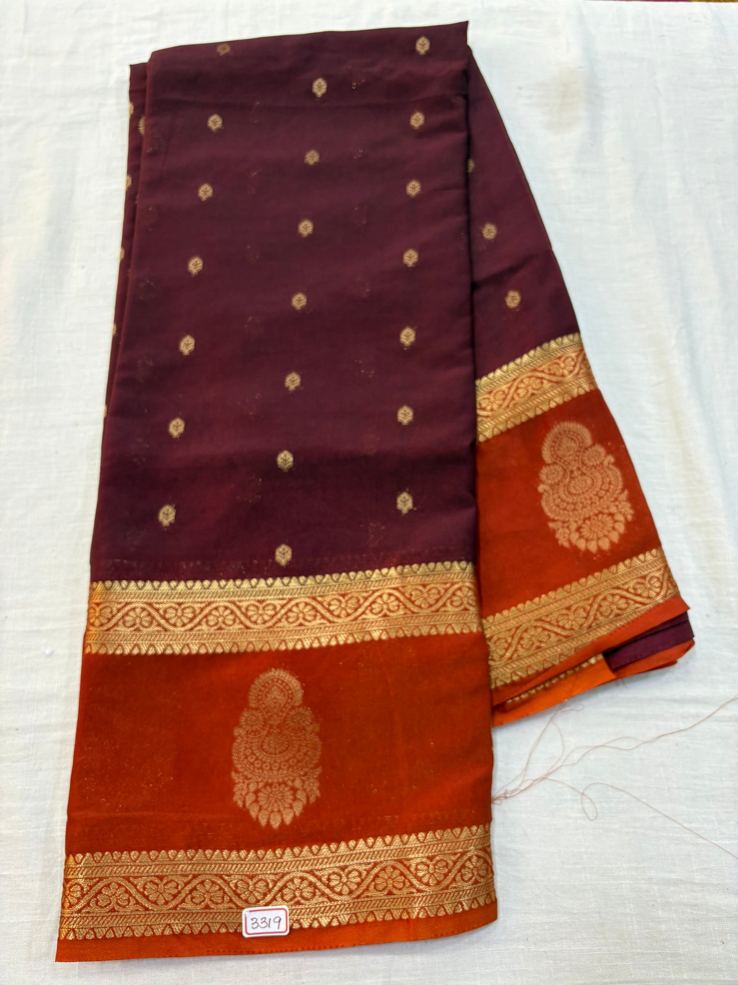 Mysore Crepe Gap borders Rich Pallu
