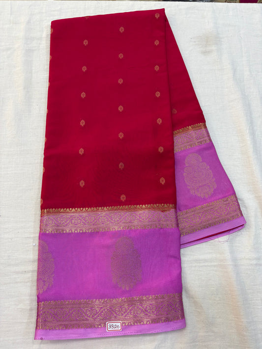 Mysore Crepe Gap borders Rich Pallu