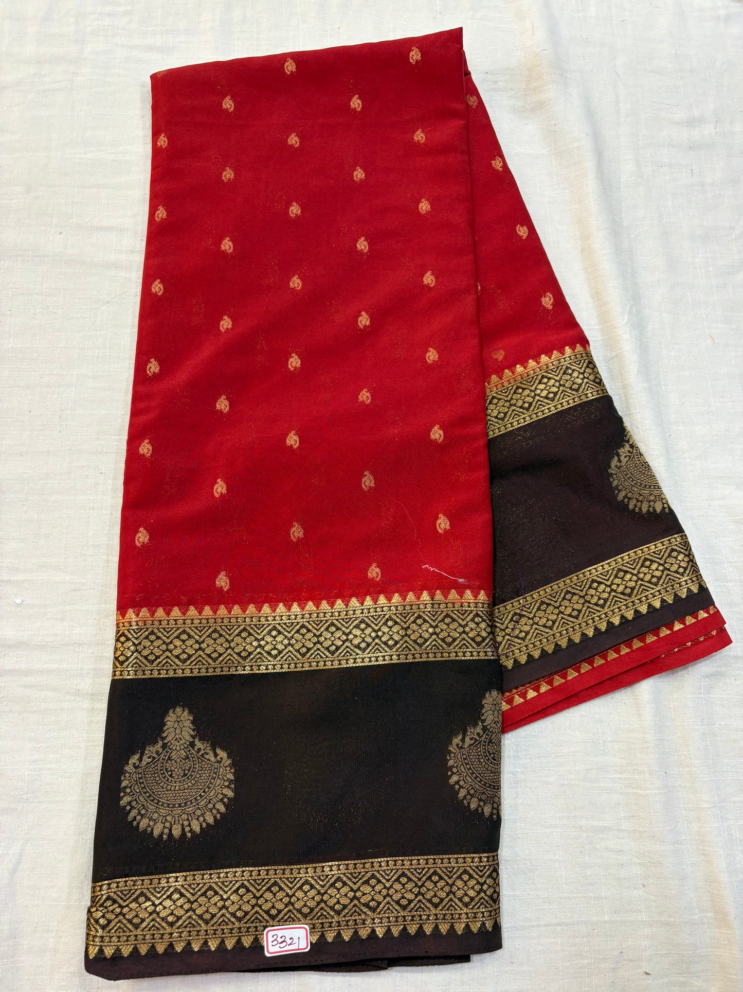 Mysore Crepe Gap borders Rich Pallu