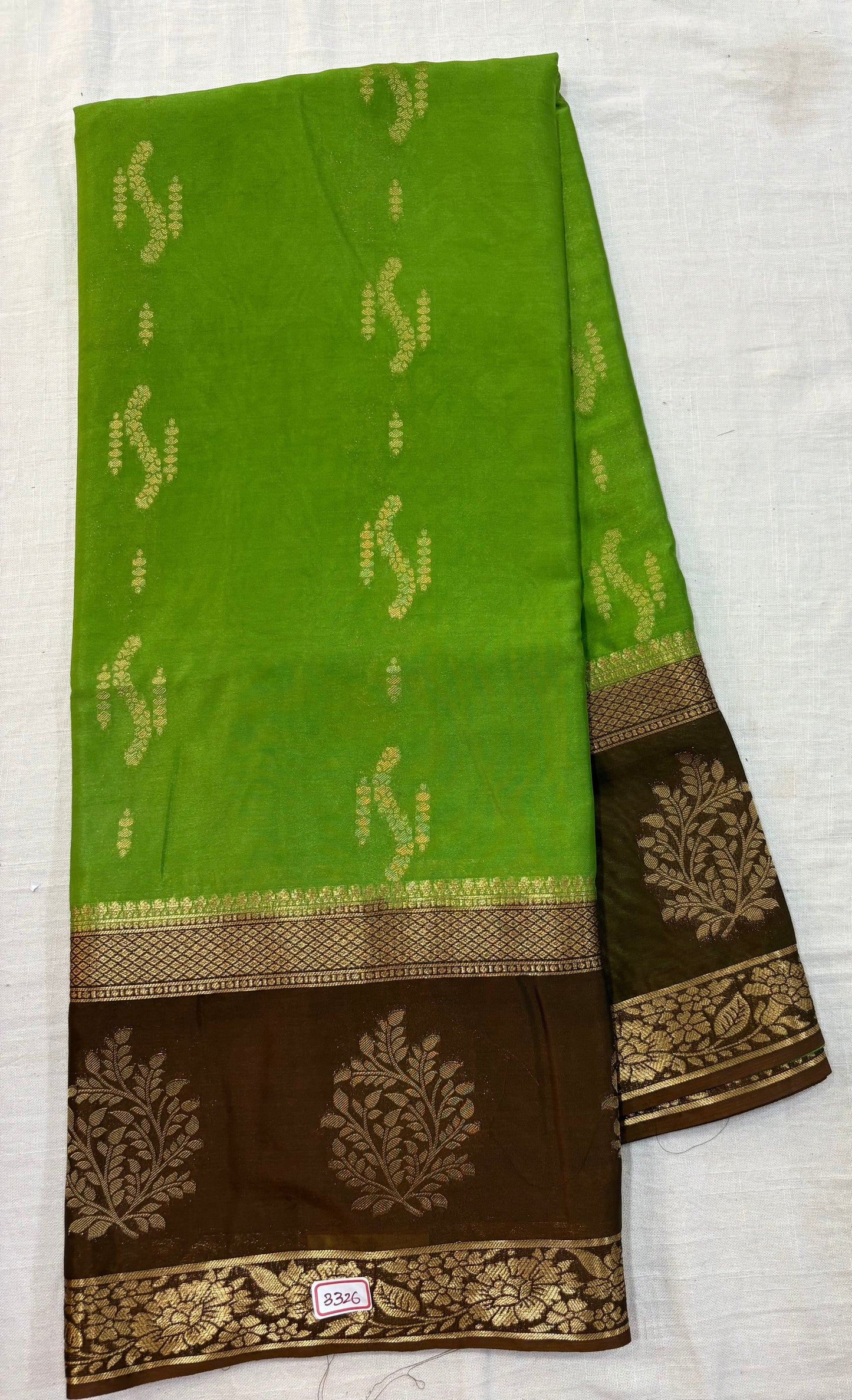 Mysore Crepe Gap borders Rich Pallu