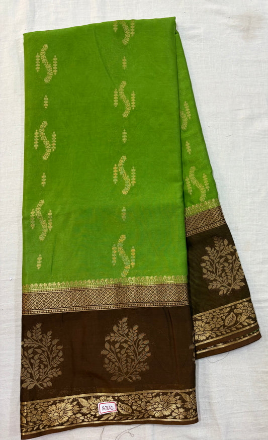 Mysore Crepe Gap borders Rich Pallu