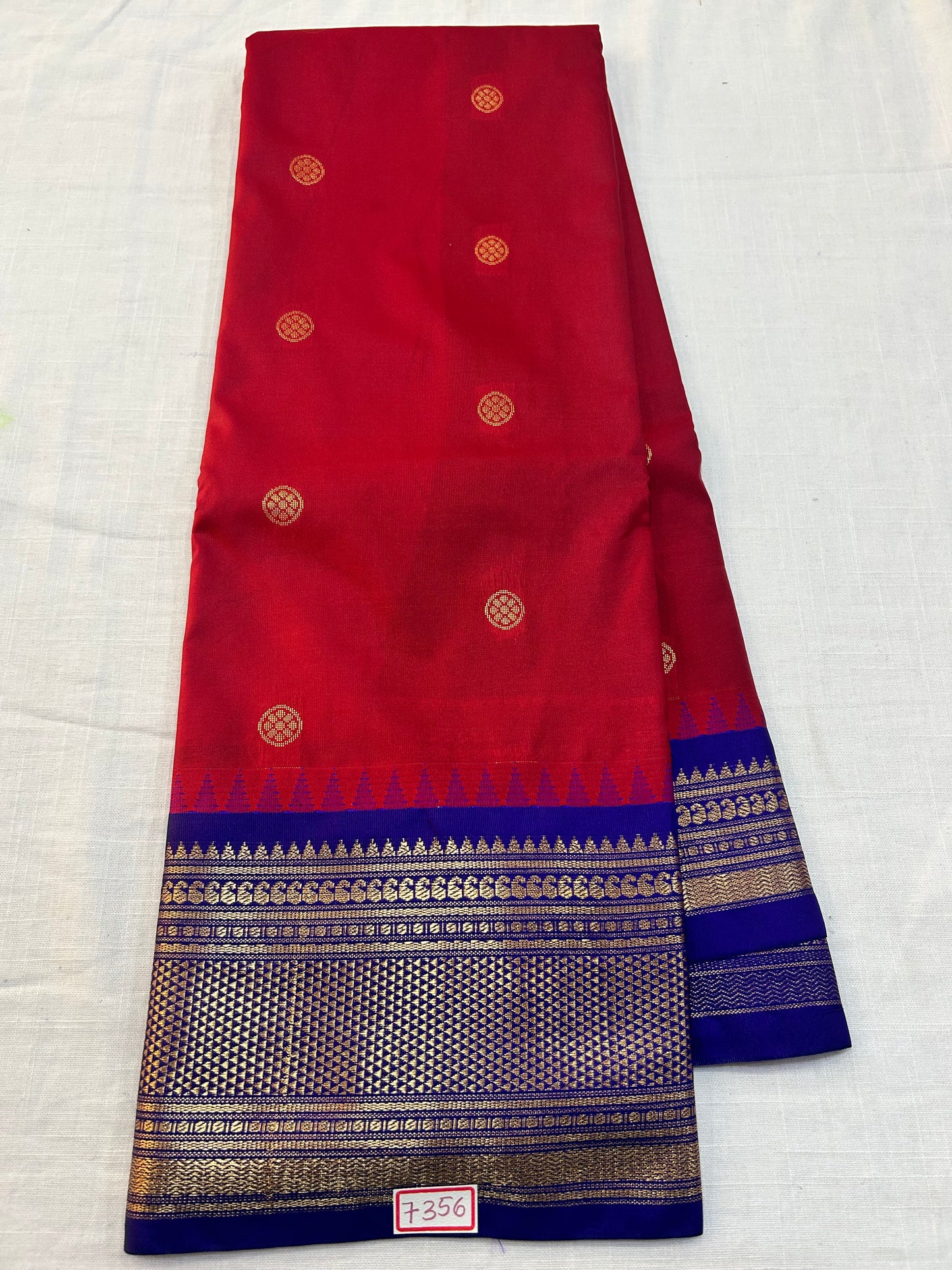 Semi Gadwal Silk Sareees