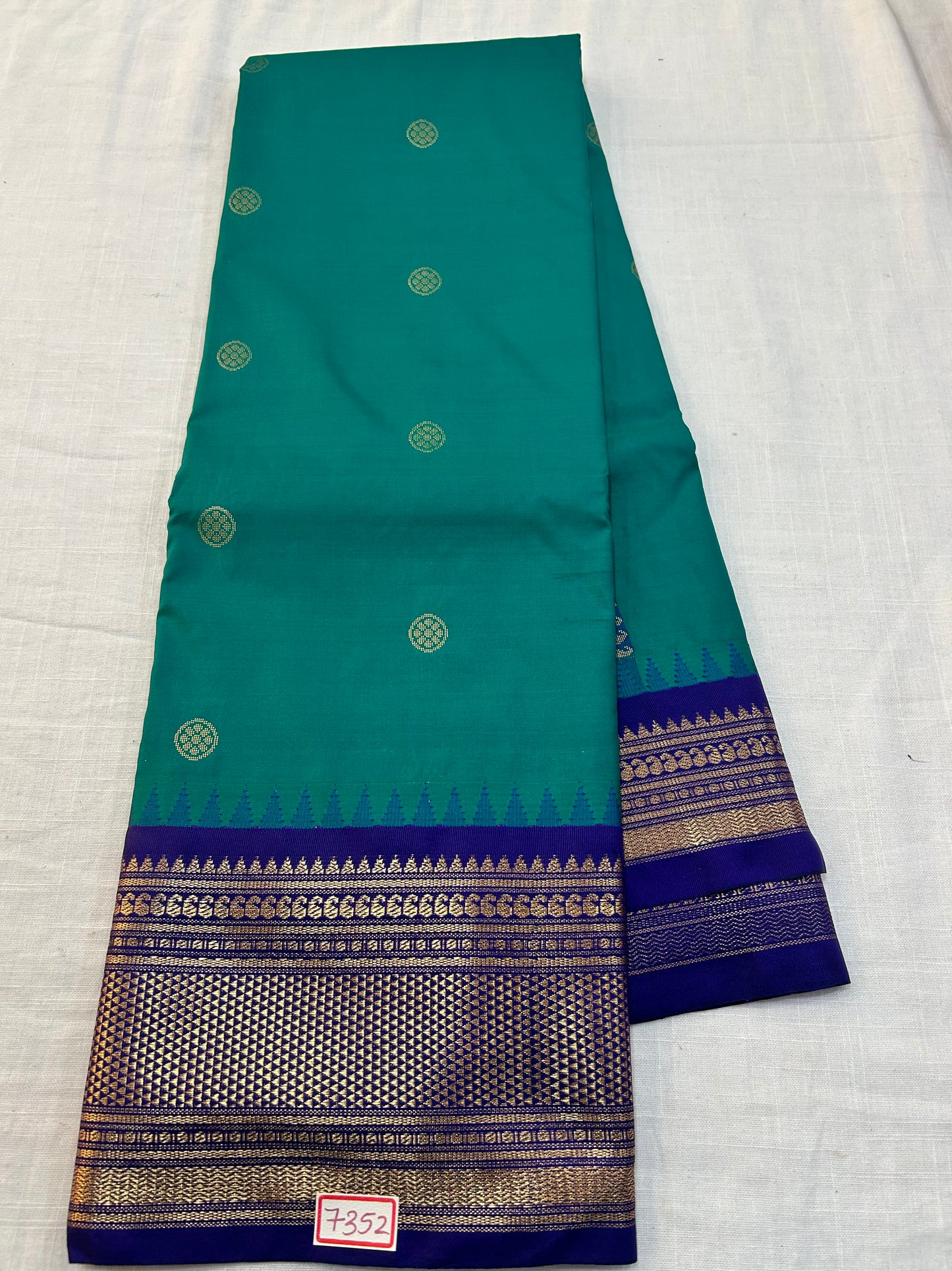 Semi Gadwal Silk  Sareees