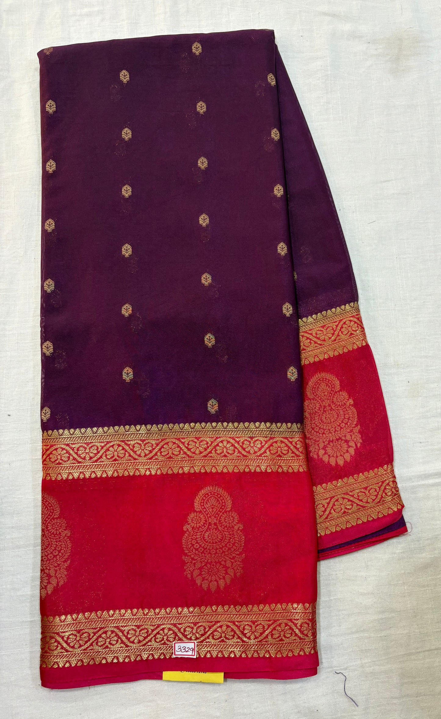 Mysore Crepe Gap borders Rich Pallu