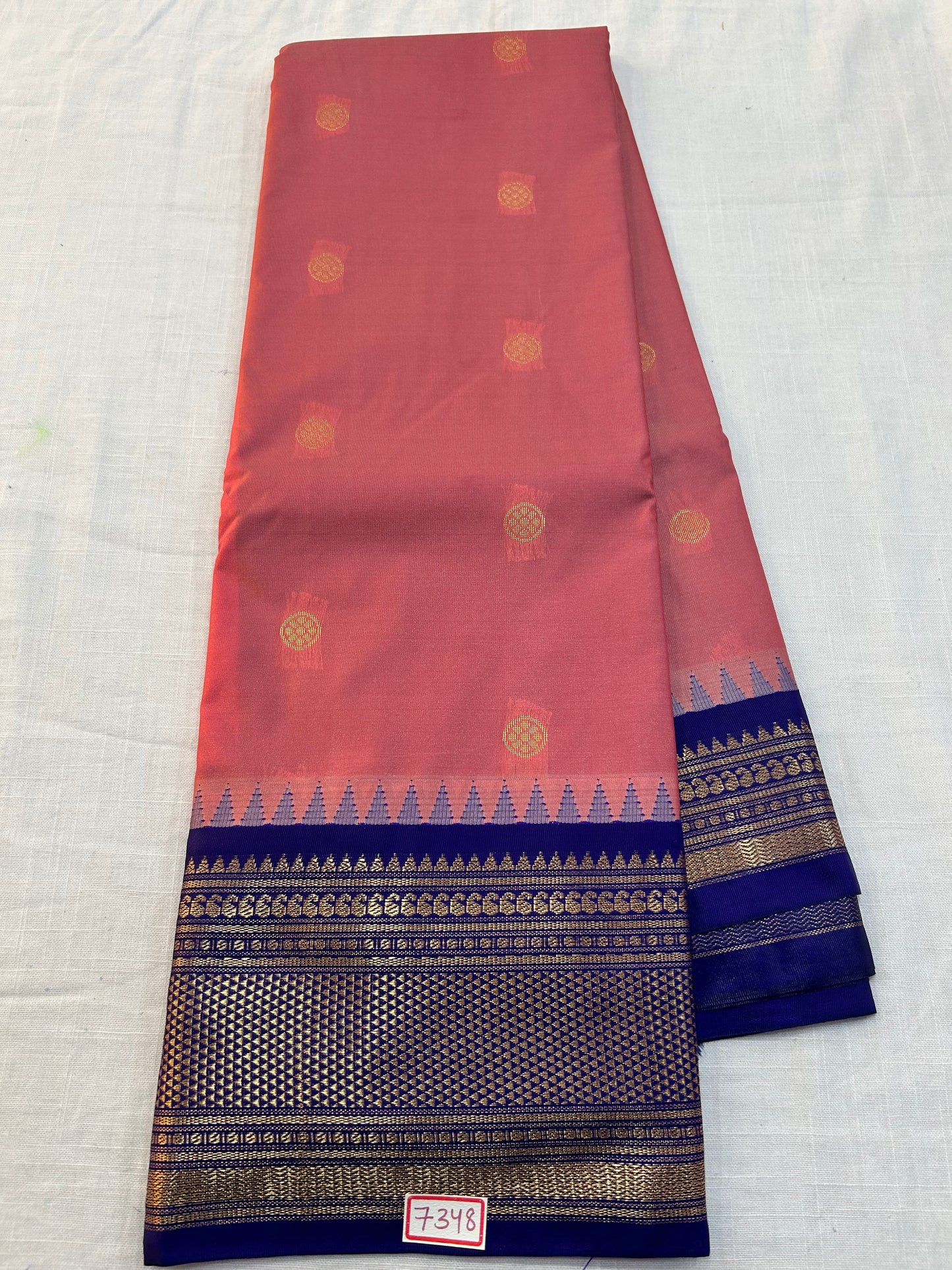 Semi Gadwal Silk Sareees